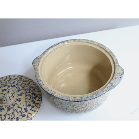 1980's Vintage Robinson Ransbottom Pottery Country Style Casserole Dish with Lid - Picture 8 of 9